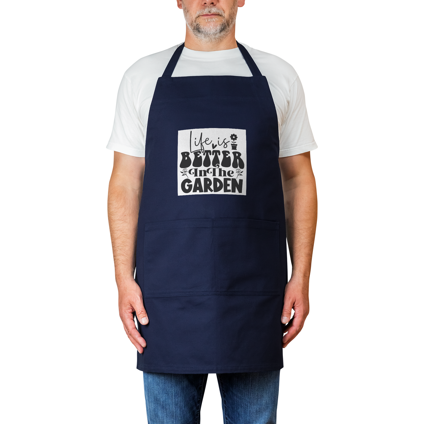 Life Is Better In The Garden Cotton Apron