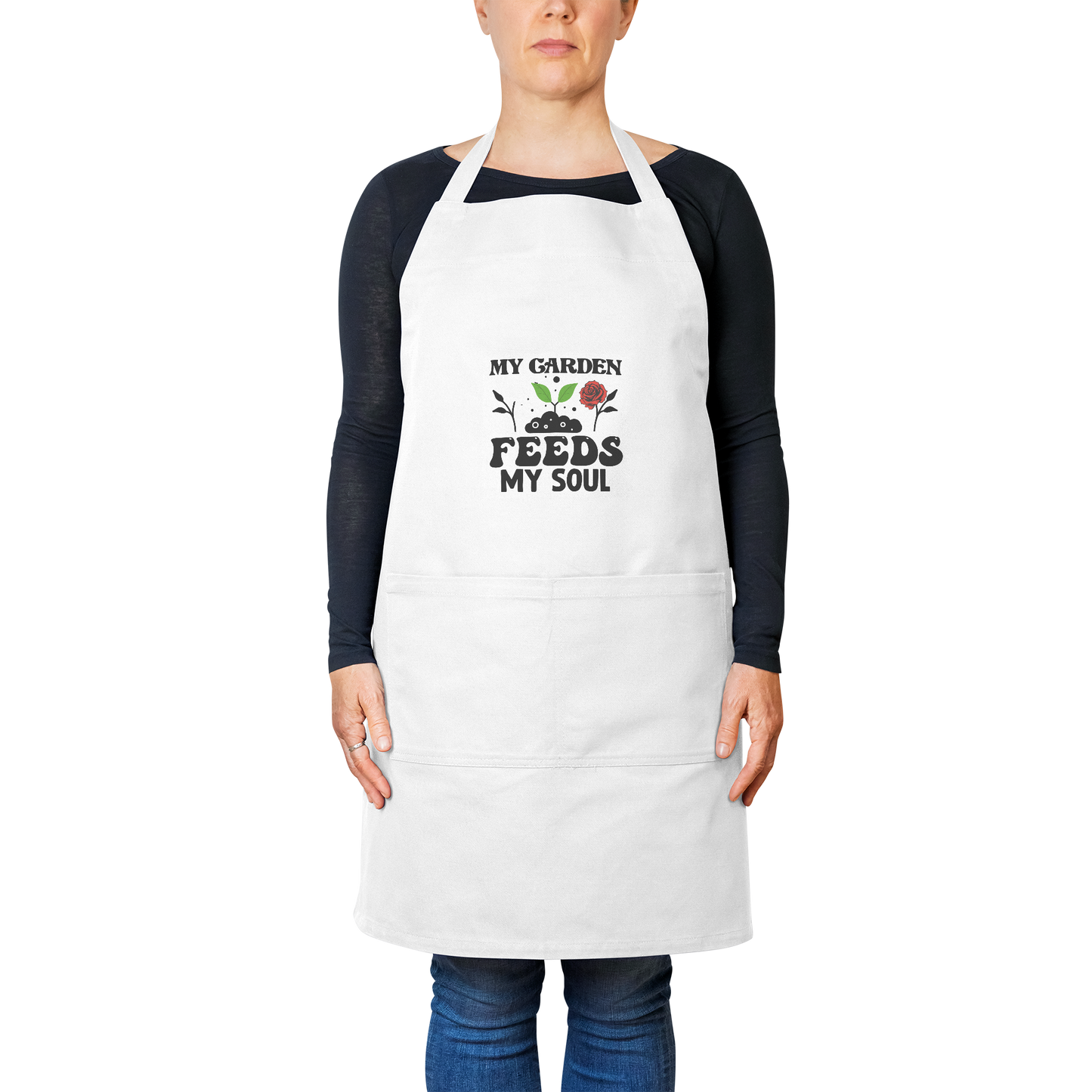 My_Garden_Feeds_My_Soul_Apron_White_Model_Mockup.png