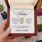 To My Amazing Mom From Daughter | Love Knot Necklace | Mother's Day | Birthday | Christmas