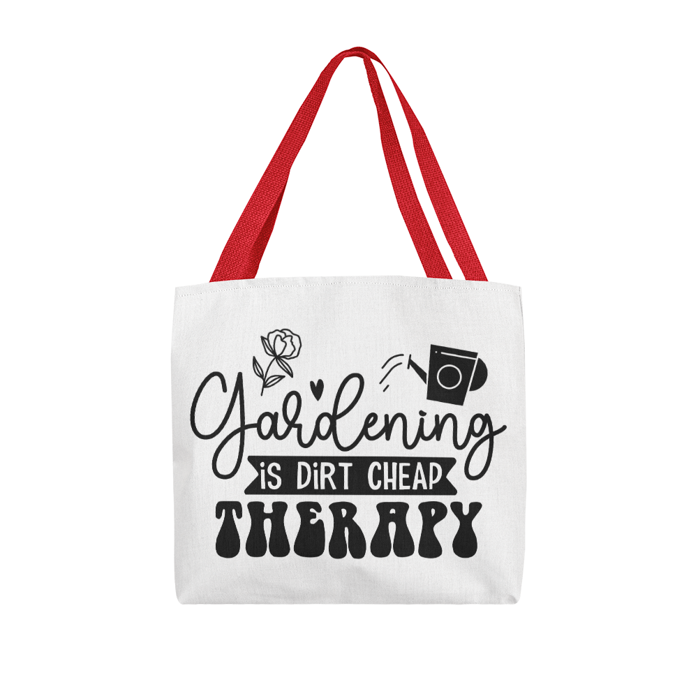 Gardening Therapy Classic Tote Bag