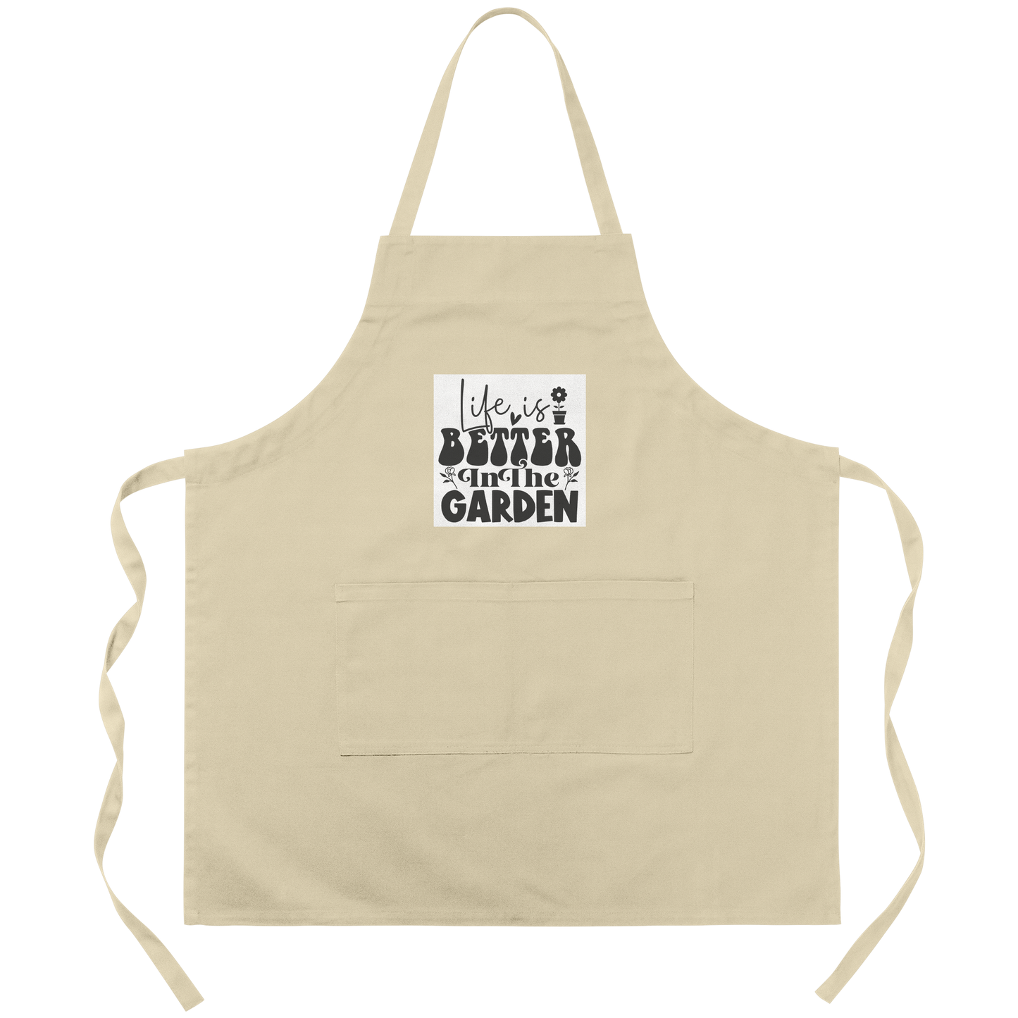 Life Is Better In The Garden Cotton Apron
