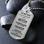 Son Dog Tag | From Dad