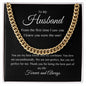 To My Husband | Cuban Link Chain Necklace