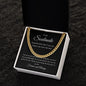 To My Soulmate | Cuban Link Chain Necklace | Soulmate | Husband | Boyfriend | Bestie