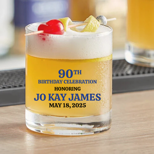 Celebration Event Rocks Glass, 10oz
