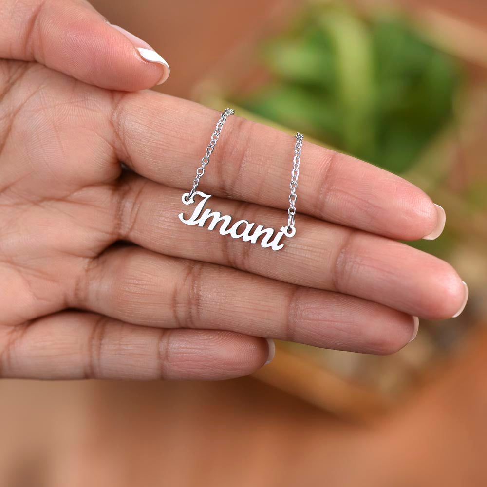 Personalized BasAss Daughter Necklace-From Dad