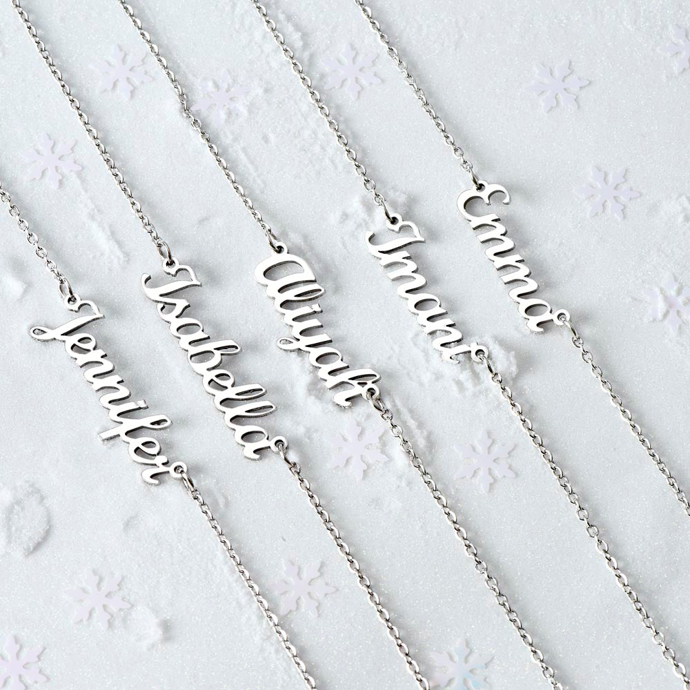 Personalized BasAss Daughter Necklace-From Dad