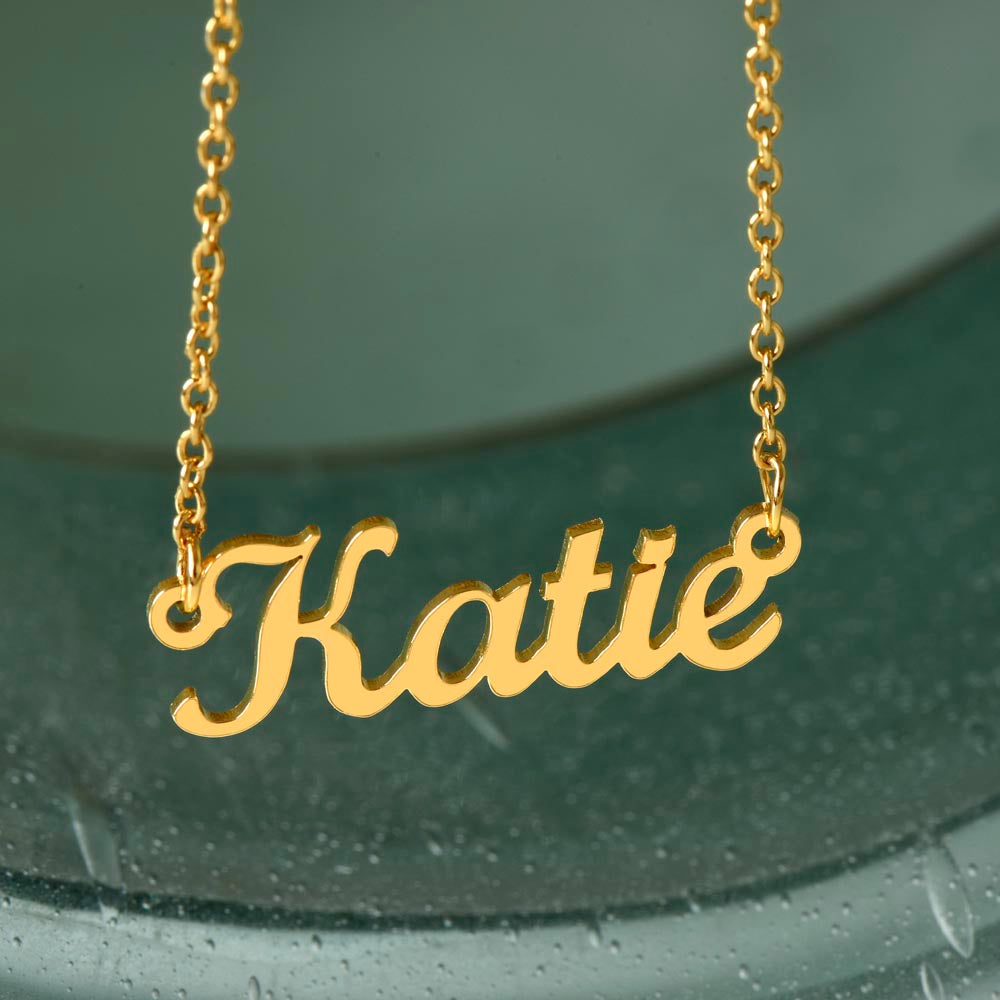 Personalized BasAss Daughter Necklace-From Dad