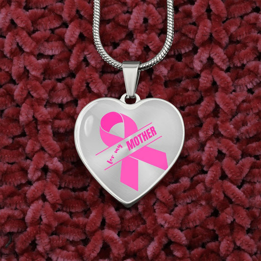 Breast Cancer Awareness- Mother Heart Pendant