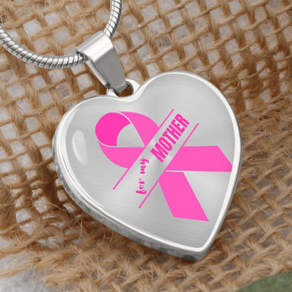 Breast Cancer Awareness- Mother Heart Pendant