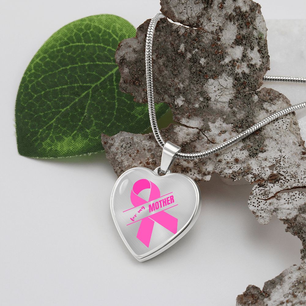 Breast Cancer Awareness- Mother Heart Pendant